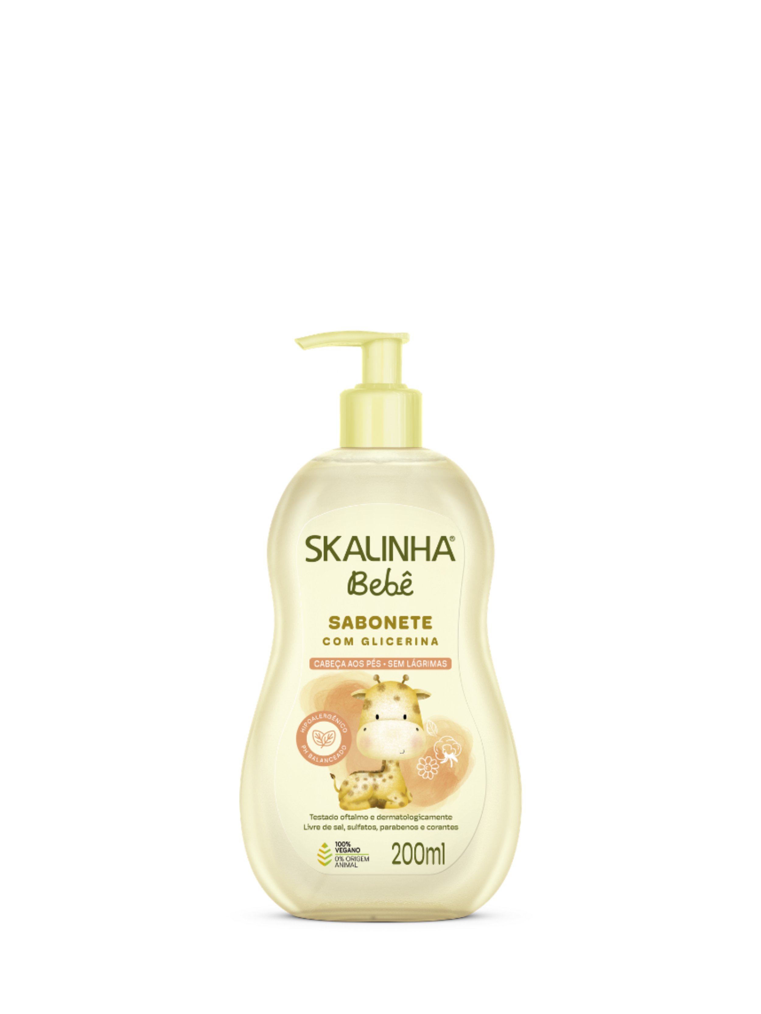 Skalinha Bebê - Glicerinado sabonete líquido (200ml)