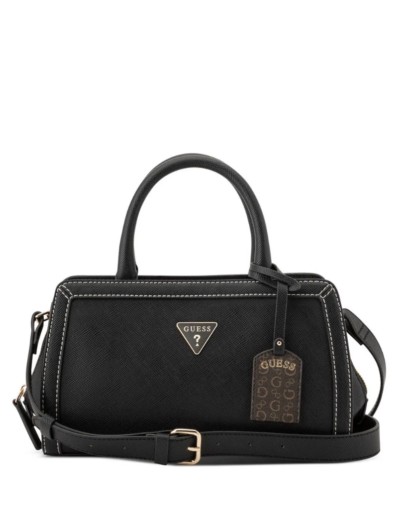 Bolsa Cadence Satchel Preta- Guess