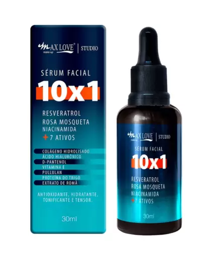 MAX LOVE - SÉRUM FACIAL 10 EM 1